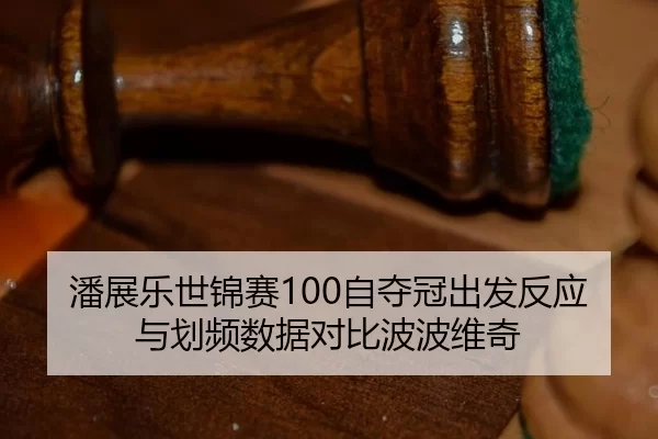 潘展乐世锦赛100自夺冠出发反应与划频数据对比波波维奇